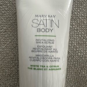 Mary Kay Satin Body Shea Scrub - White Tea & Citrus